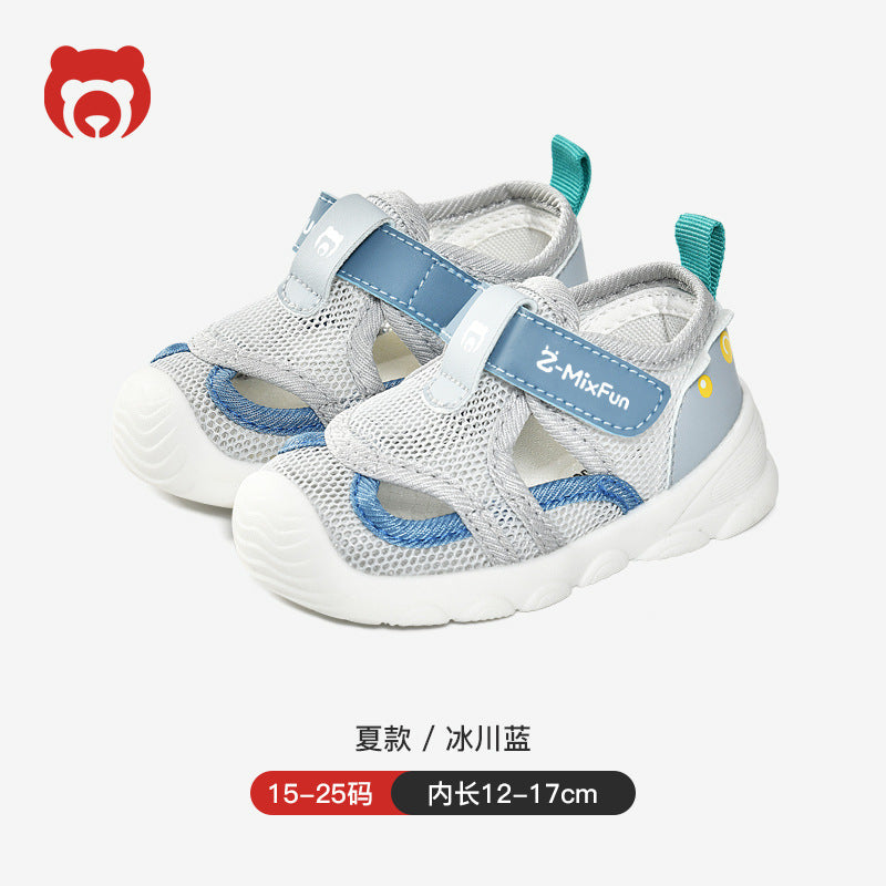 New arrival baby toddler shoes sandals summer mesh shoes baby shoes soft bottom 1-2-4 years old boys and girls functional non-slip soft