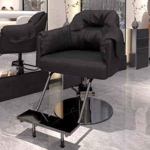 Hair salon adjustable chair rotatecasual perm and dye chair popular hair salon accessible luxury hair cutting chair hair salon special hairdressing chair