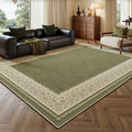 Removable and washable carpet french medieval retro persian no-wash and wipeable double-layer detachable machine washable sofa bedroom floor mat