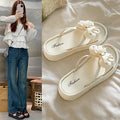 Popular internet celebrity good sandals women's summer new arrivaloutweareasiest for matchthick soleheight-increasing beach flip-flops