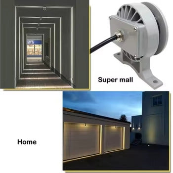 IP65 Hotel Lighting Window Sill Light 12w Light Emitting Diode Window Frame Light Outdoor 360 Degree Ray Door Frame Linear Light