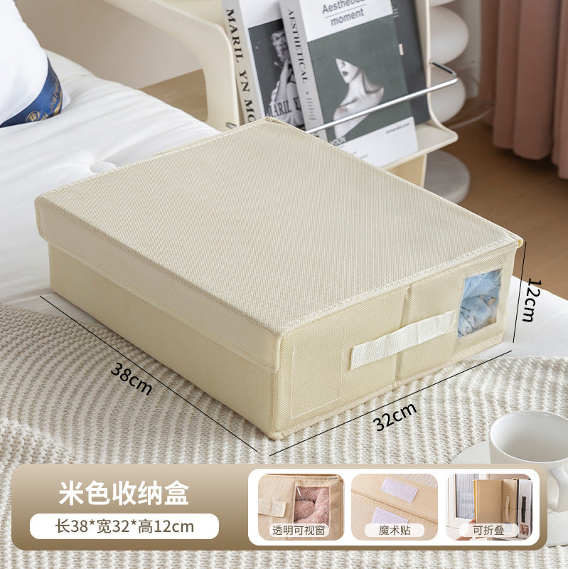 Cross-border Oxford cloth bed sheet storage box Fabric four-piece bed sheet clothing storage bedroom wardrobe quilt cover storage box