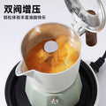 Double valve moka pot set coffee maker gift box set hand brew coffee utensils souvenir hand brew coffee gift