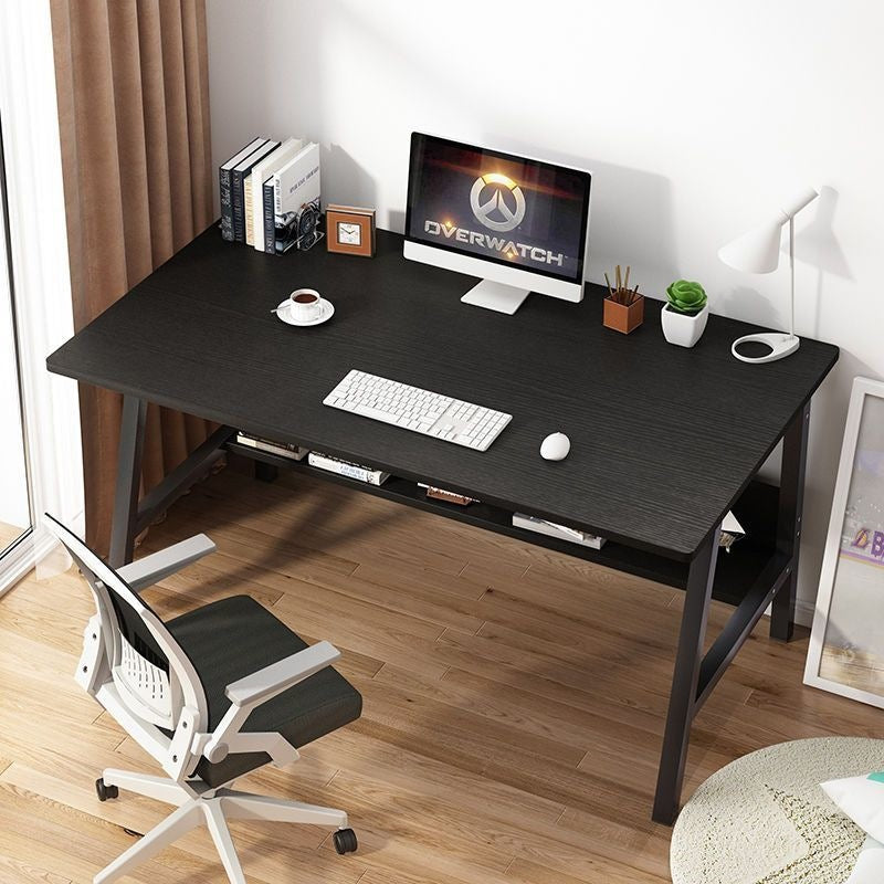 Computer desk desktop office desk bookshelf modern minimalist table home bedroom student writing study desk
