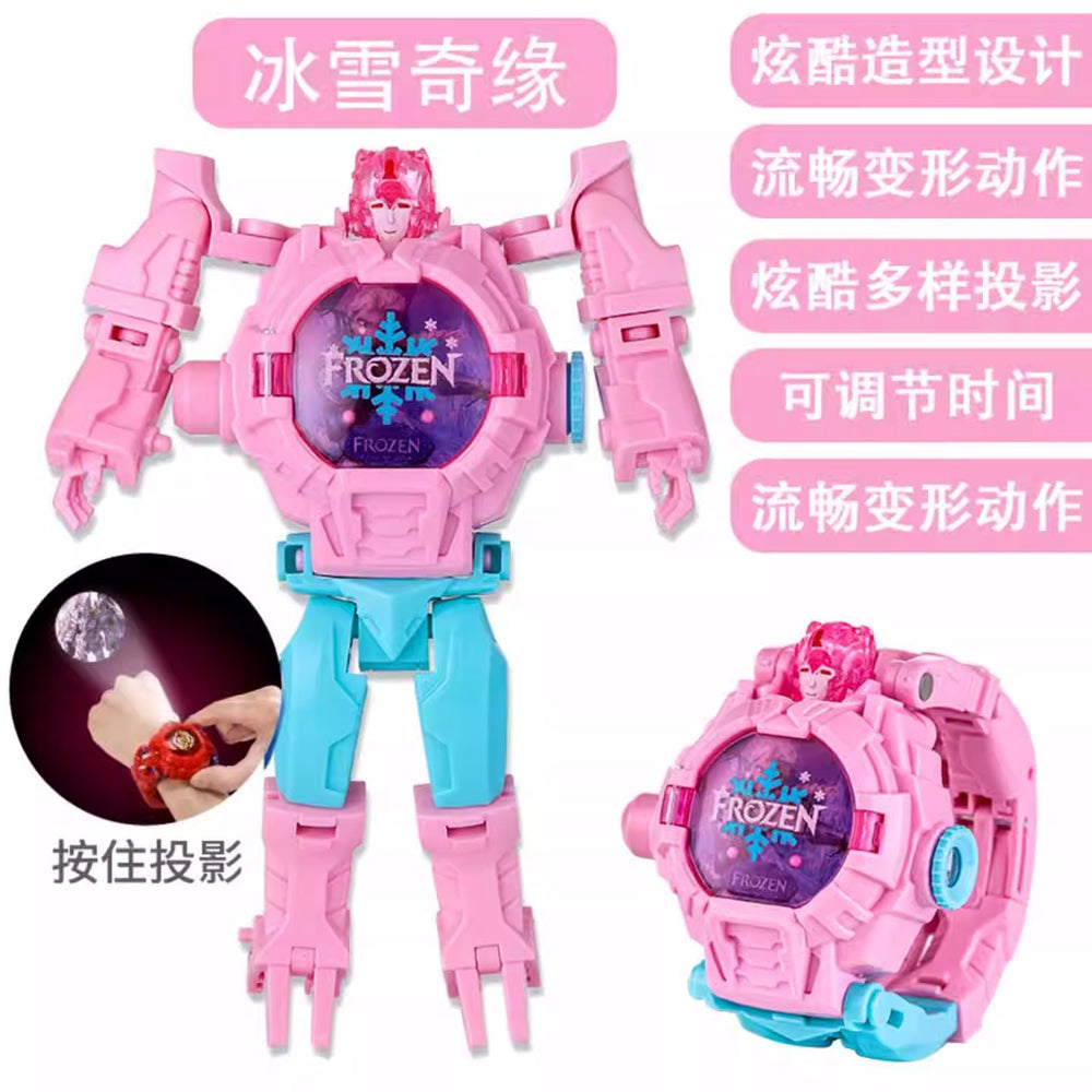 Ultraman zero watch - kids' edition: light-up projector, transforming toy, perfect gift for preschoolers and toddlers