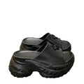 Trending chunky platform slides for women - new summer 2025 collection: perfect for outdoor wear, summer lounging, and students looking for a height boost
