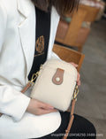 First-layer cowhide new arrivalfashioncasual mobile phone bag girlseasiest for matchwork clothingclassysenseniche style genuine leather cross-body bag