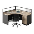 Saint li office desk and chair set - financial desk, partitioned computer desk, workstation, office staff desk
