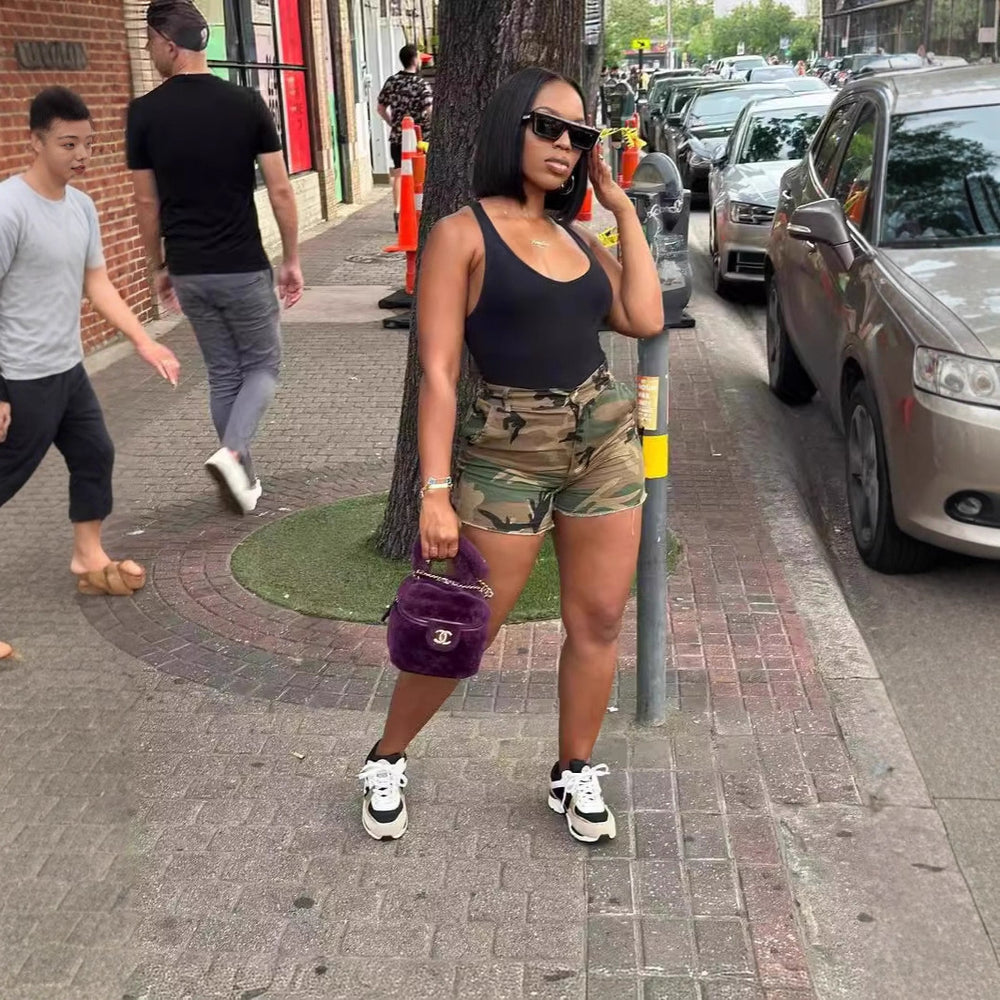 D8669 spring/summer new european and american style camouflage cargo shorts - ready stock for , independent e-commerce stores, and international platforms