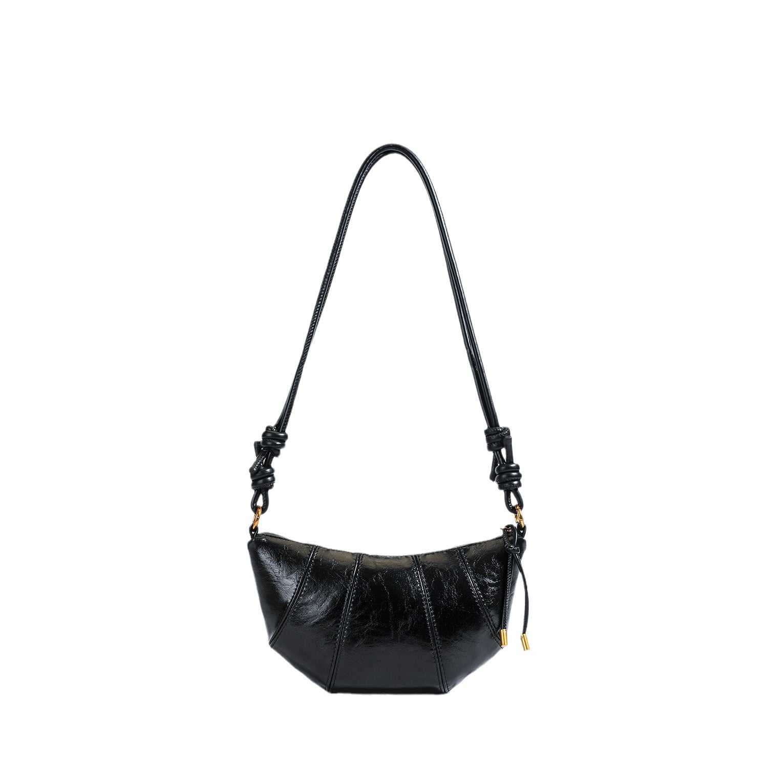 Foreign trade niche super fire dumpling bag women's 2025 new autumn and winter popular fashion shoulder messenger bag versatile croissant bag