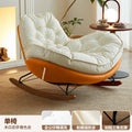 Off-white cat scratching leather with orange cat scratching leather base (anti-scratch, wear-resistant and easy to clean)