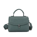 Genuine leather women's small bag 2024 new simple elegant small square bag shoulder crossbody bag women's soft leather handbag