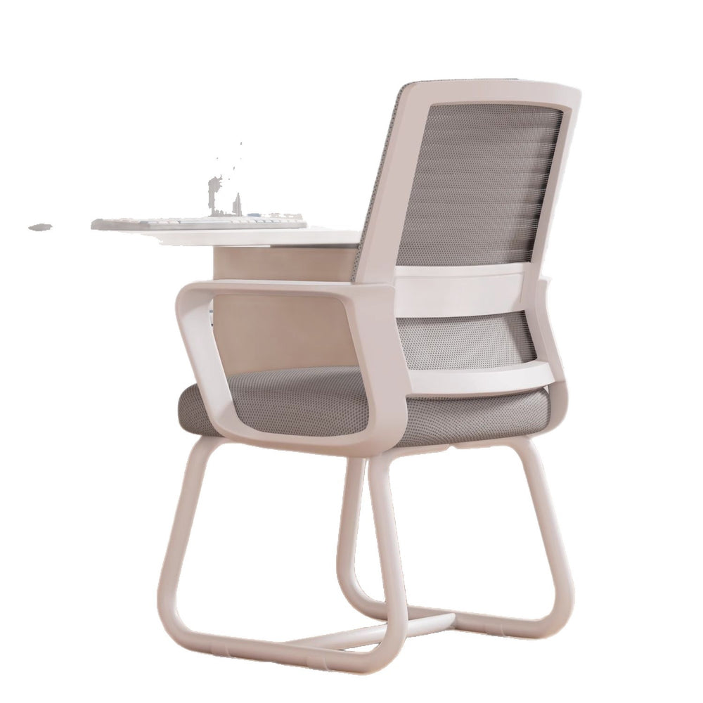 Computer chair, comfortable for long periods of sitting, conference bow-shaped office chair, university dormitory study backrest chair, home electric gaming chair