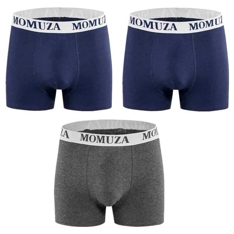 New men's standard size high waist underwear pure cotton boxers Xinjiang cotton soft boxers