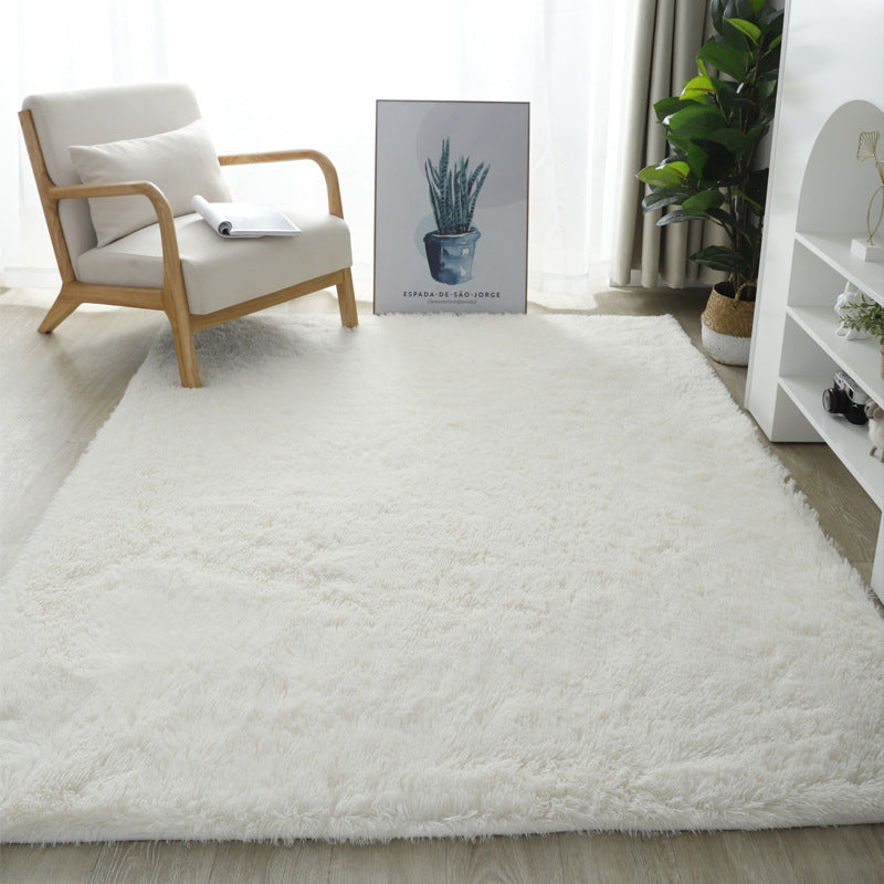 In stock supply thick washable silk stuffed blanket floor mat bedroom living room carpet floor mat bay window mat patchwork carpet