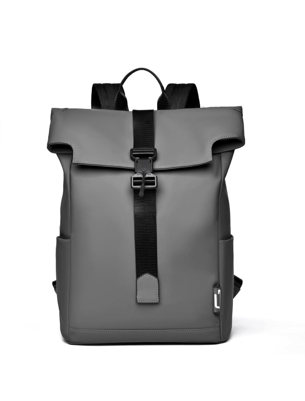 School bag new trendy brand simple anti-splashing backpack large capacity flip student commuting computer backpack