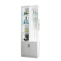 Entrance door shoe cabinet, entrance cabinet, all-in-one screen partition, living room cover, wine cabinet, storage rack, prosperous decoration cabinet