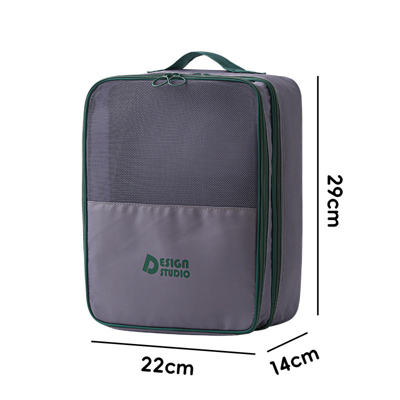 Dopamine twill shoe box dust-proof thickened storage bag can hold three pairs of shoe storage bag large-capacity storage shoe box