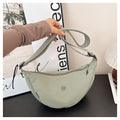 Spring casual macaron color dumpling bag 2026 new versatile crossbody bag women's korean style commuter shoulder bag