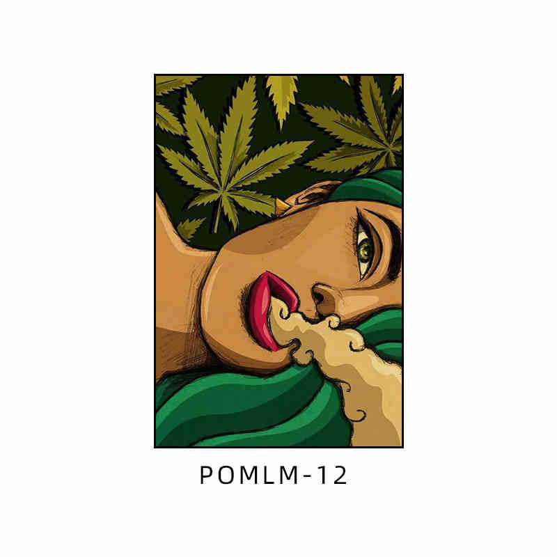 Bar decoration painting American retro tavern KTV box wall painting Love hotel bathroom toilet mural