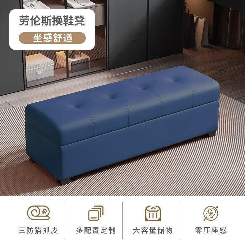 Shoe changing stool, door seat, for home storage stool, entrance clothing store storage bench sofa stool, bedroom bed end stool
