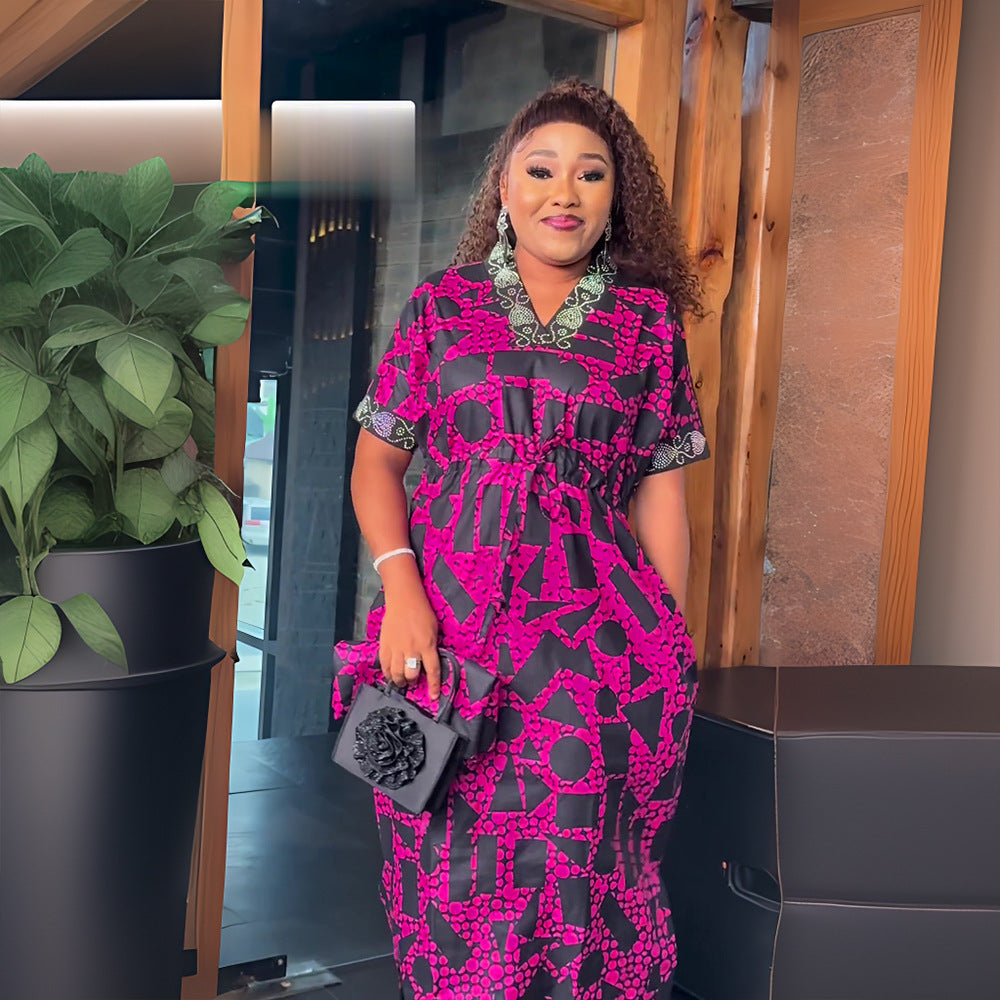 African women's plus size dresses -  &  hot-selling styles: robes,  bestsellers, printed dresses with headscarves
