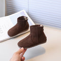 Kids' boots: new autumn/winter collection - stylish fleece-lined ankle boots for girls, british-inspired fashion, korean style