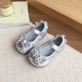 Vancahao girls' ballet princess shoes with bow, leather shoes,  spring/autumn new lolita flats, loafers