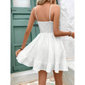 fashion:  summer new arrival - european & american style ruffle trim, slim-fit, figure-flattering cami dress for women