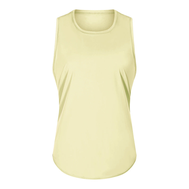 New women's quick-dry tank top - sleeveless workout top for fitness, yoga, running, breathable, loose fit, summer sports t-shirt s