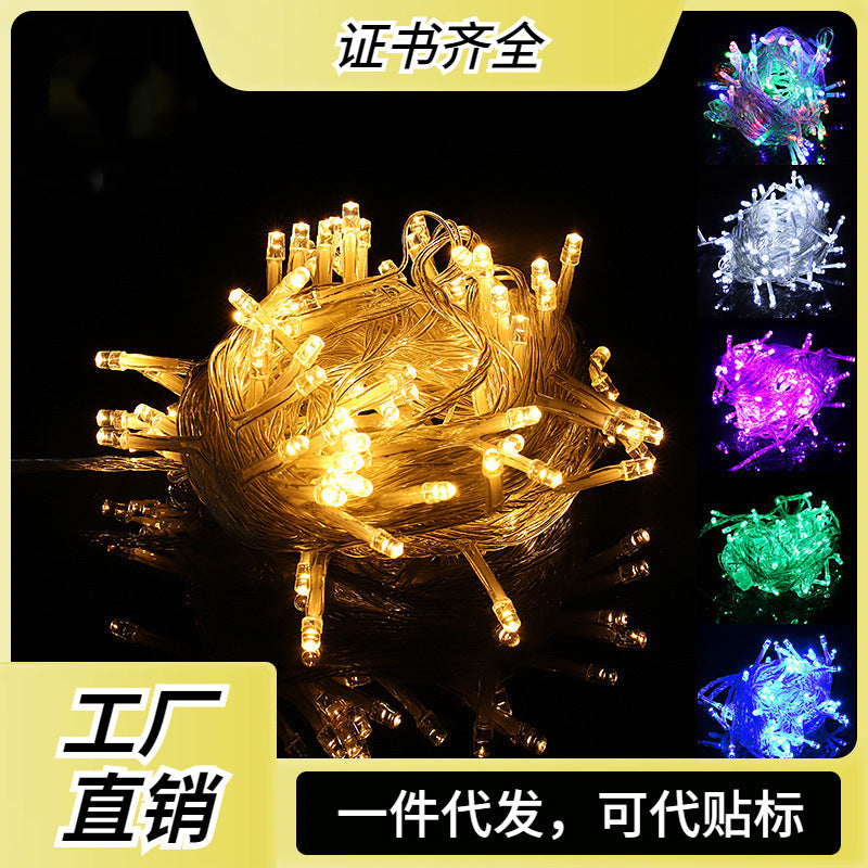 Manufacturer wholesale led light string outdoor gypsy lights Christmas lights Wedding lights Festival decorative lights Flash lights