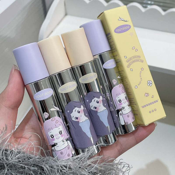 Toot Dodo~ Fleece Thin Matte Lip Glaze Matte Velvet Pure Desire Pseudo Plain Student Party Affordable Lip Gloss