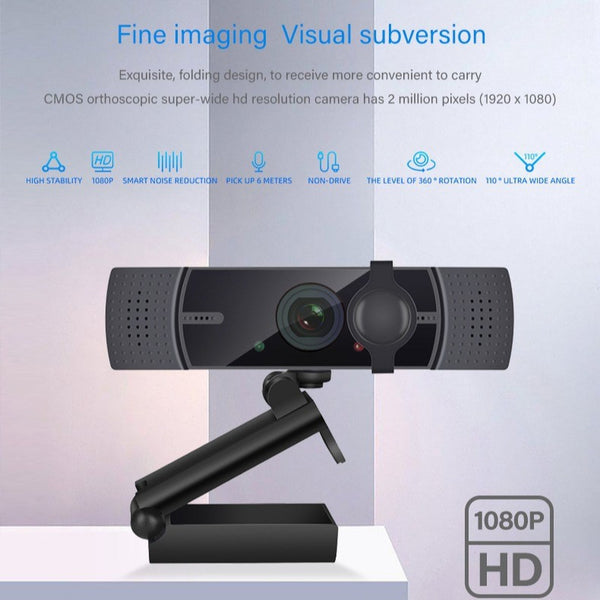 V13 free drive 1080P live camera high definition 2 million high speed 30 frames USB video online class conference live broadcast