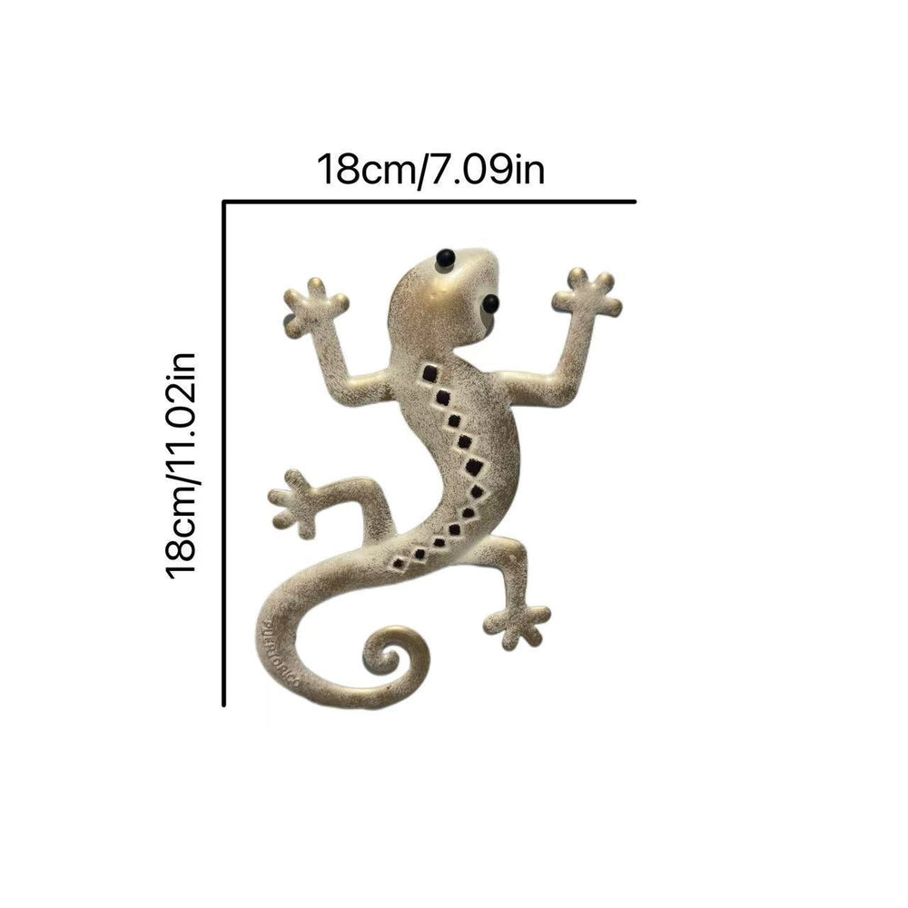 Nordic gecko wall hanging popular wall background pendant wall decoration soft wall decoration three-dimensional high-end casual