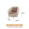 Saint-li office casual reception sofa - small apartment minimalist modern fabric irregular sofa