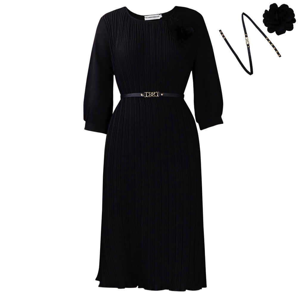 D614 women's foreign trade dress  short sleeve square neck solid color high waist ruffle hem bodycon pencil skirt african dress