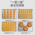 Oven commercial computer version electric heating gas one layer two plate oven flat oven luxury baking pizza large capacity