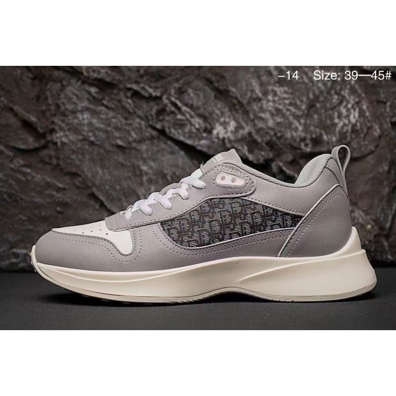 us station men's printed breathable sports shoes trendybest sellingd family heightening outdoor casual comfortable running shoes