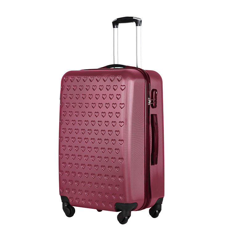 Foreign trade six-piece trolley case, suitcase,  wholesale, universal wheel gift box manufacturer, multi-piece set, password bag.