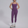 New arrival cross-border fashion double-sided brocade i-shaped beautiful back yoga suit sports running fitness running two-piece set for women