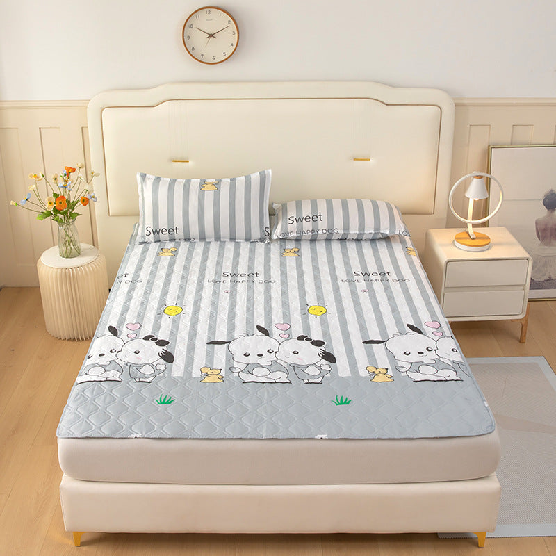 Bestseller quilted waterproof fitted sheet - single piece mattress protector for cross-border export to russia, ukraine, europe, and the us