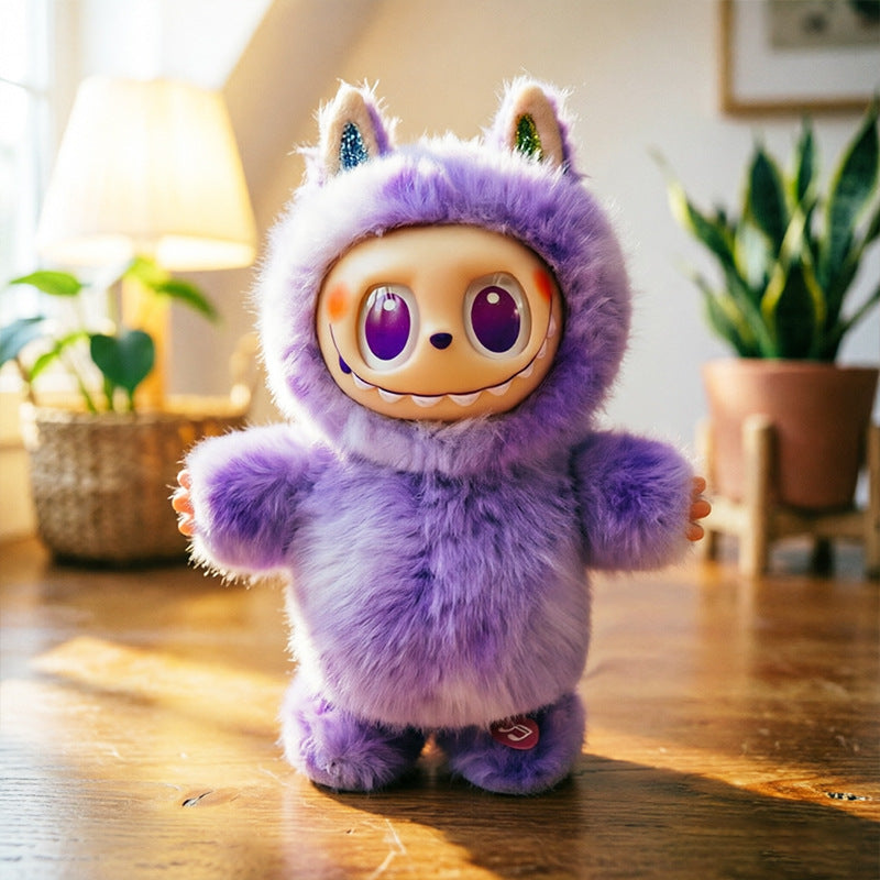 The soft fufulabubu electric stuffed doll can learn to speak and dance, giving the baby full healing companionship
