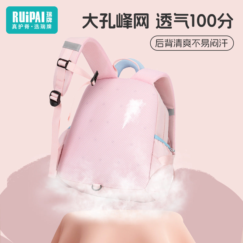 Rui brand children's kindergarten schoolbag 2025 new double shoulder outdoor travel 3-4 year old baby going out small backpack
