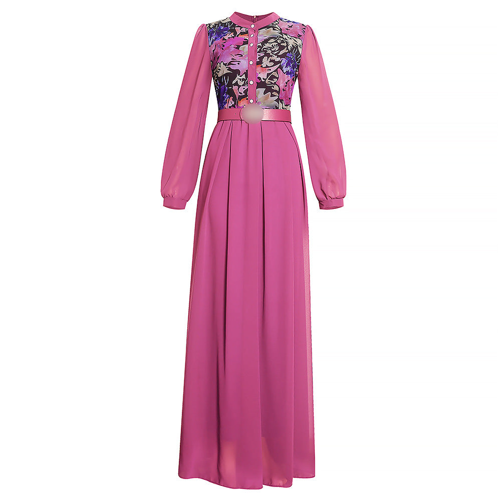 sourcing: african plus-size women's clothing -  &  - evening gowns, slimming new long printed chiffon dresses