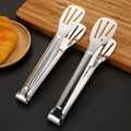 304 stainless steel multi-purpose heavy-duty tongs - kitchen, buffet, home use - perfect for steak, bread, stir-fries, grilled meat, and food serving