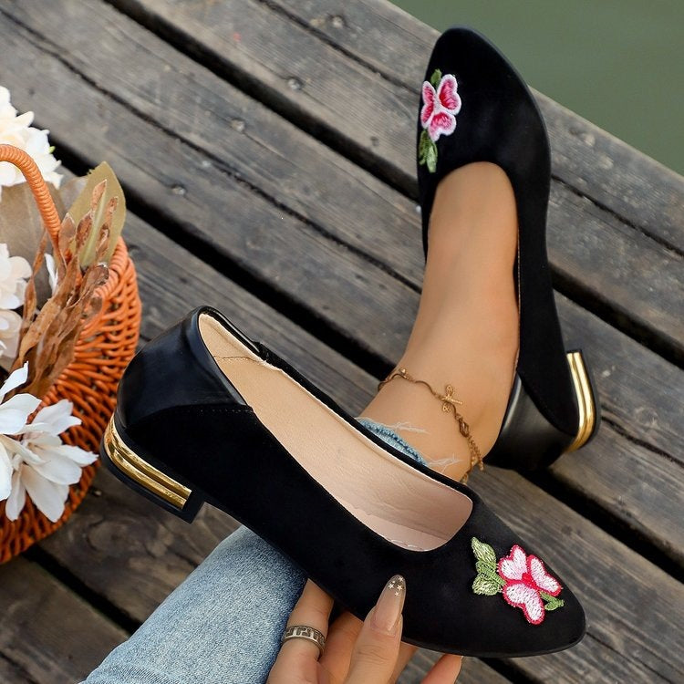 Women's flats - spring/summer  new collection: pointed-toe loafers, suede, plus size, wholesale for export