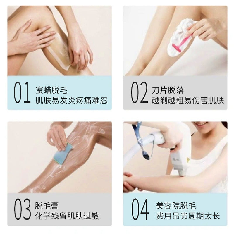 Four-in-one electric shaver trimmer kit - mini hair remover & trimmer - waterproof & portable multifunctional grooming tool