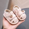Summer new arrivals: baby girl sandals, non-slip soft sole prewalker shoes, closed-toe boys' shoes, beach sandals for toddlers (ages 1-2)