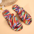 European and american plus size flat sandals for women,  summer new arrival, comfortable open-toe beach slippers, factory wholesale