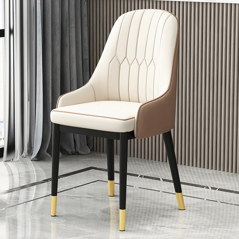Nordic dining chair - modern minimalist design for home, premium quality, light luxury backrest, casual dining chair, restaurant & cafe seating
